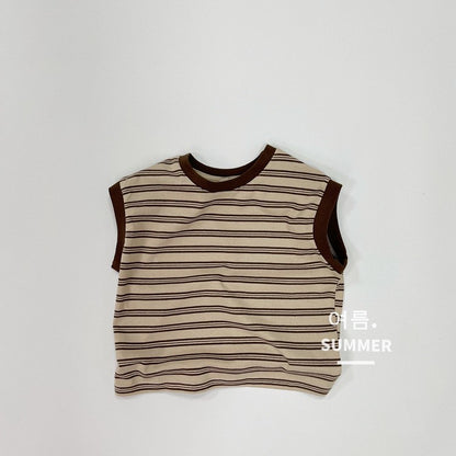 1-5thn | Tshirt Kaos Korea Basic Oblong Kutang Anak Laki-laki Pakaian Bayi KQHZ catalog KAF