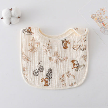 Premium BIB SLABBER BUNGA BAYI SET CELEMEK TATAKAN LIUR ANAK catalog DQIN DQ