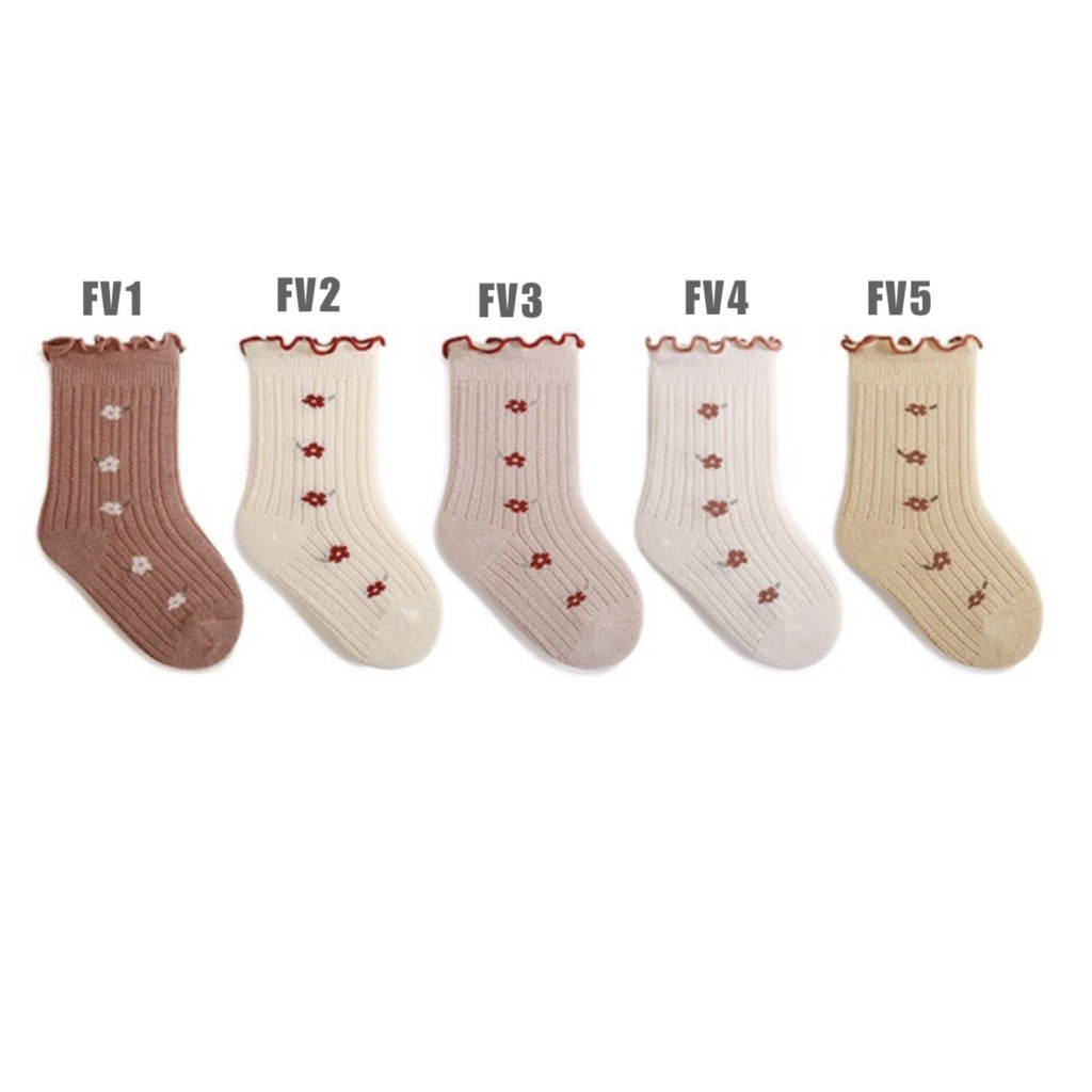 0-5 thn | KAOS KAKI BAYI ANAK IMPOR SOCKS LUCU catalog NMBB FV