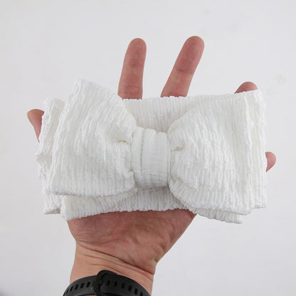 (Big Bow) Bandana bayi headband jumbo premium import pita anak perempuan catalog QUIN NAD