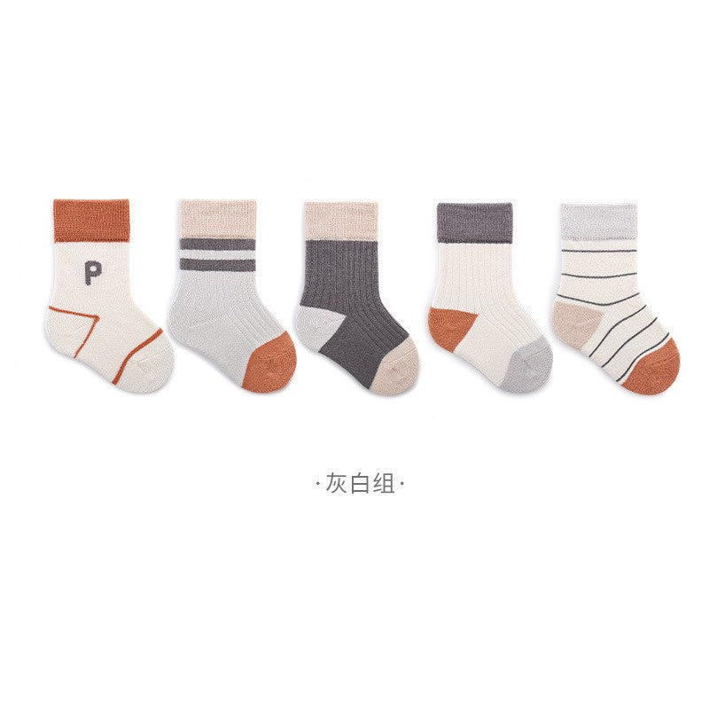[5 PSG] 0-5 thn | KAOS KAKI BAYI ANAK IMPOR SOCKS LUCU KARAKTER KARTUN UNISEX catalog NMBB FN