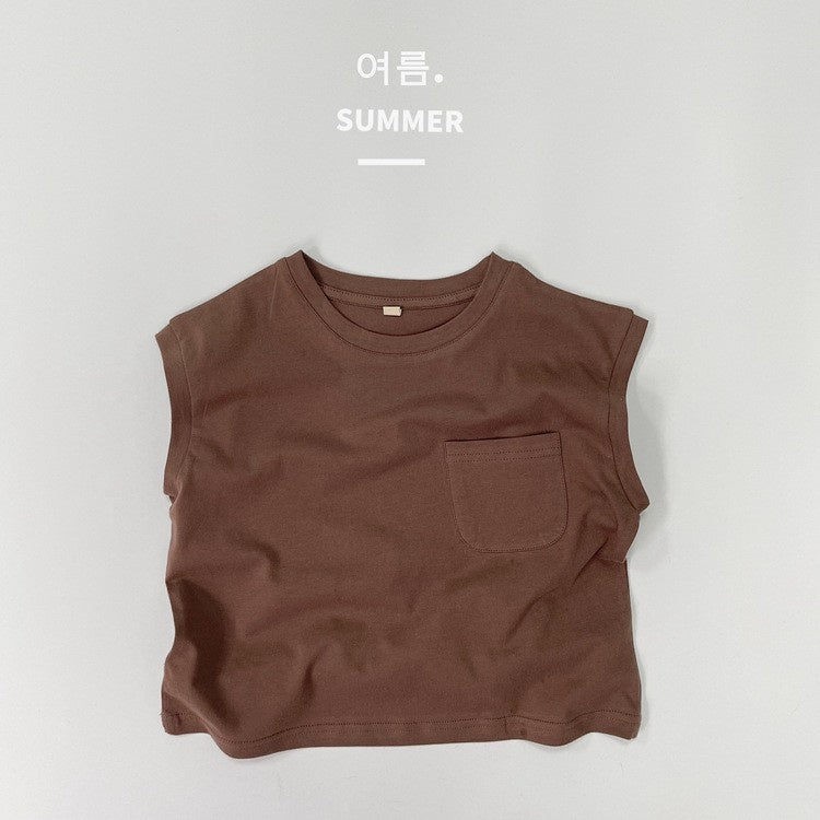 1-5thn | Tshirt Kaos Korea Basic Oblong Kutang Anak Laki-laki Pakaian Bayi KQHZ catalog KAE