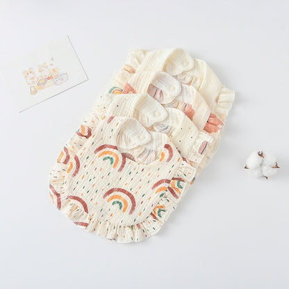 Premium BIB SLABBER BUNGA BAYI SET CELEMEK TATAKAN LIUR ANAK catalog DQIN DS
