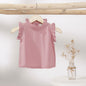 TINYME 1-5thn || ATASAN ANAK KOREA RUFFLE KAOS TOP FORMAL PEREMPUAN Catalog TMTM GENIE