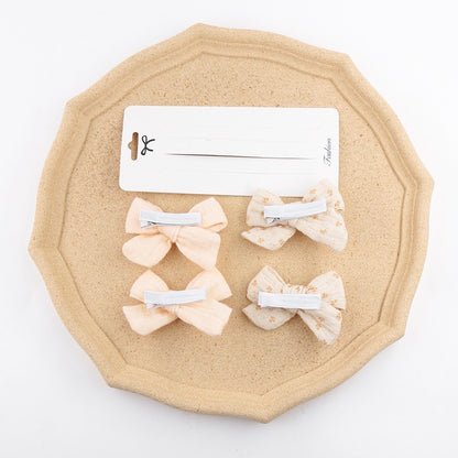 (set 4pcs) Jepitan rambut | Pita Rambut | bayi anak premium import perempuan catalog QUIN NAC