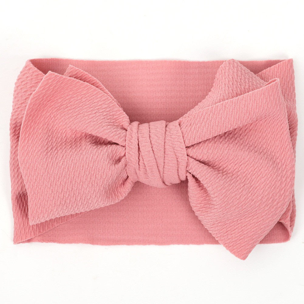 (Big Bow) Bandana bayi headband jumbo premium import pita anak perempuan catalog QUIN NB