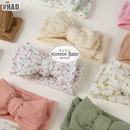 (Big Bow) Bandana bayi headband jumbo premium import pita anak perempuan catalog QUIN NAD