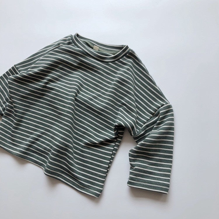 1-5thn | Tshirt Kaos Korea Basic Lengan Panjang Oblong Anak Laki-laki Pakaian Bayi KQHZ catalog KAD