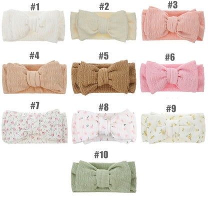(Big Bow) Bandana bayi headband jumbo premium import pita anak perempuan catalog QUIN NAD