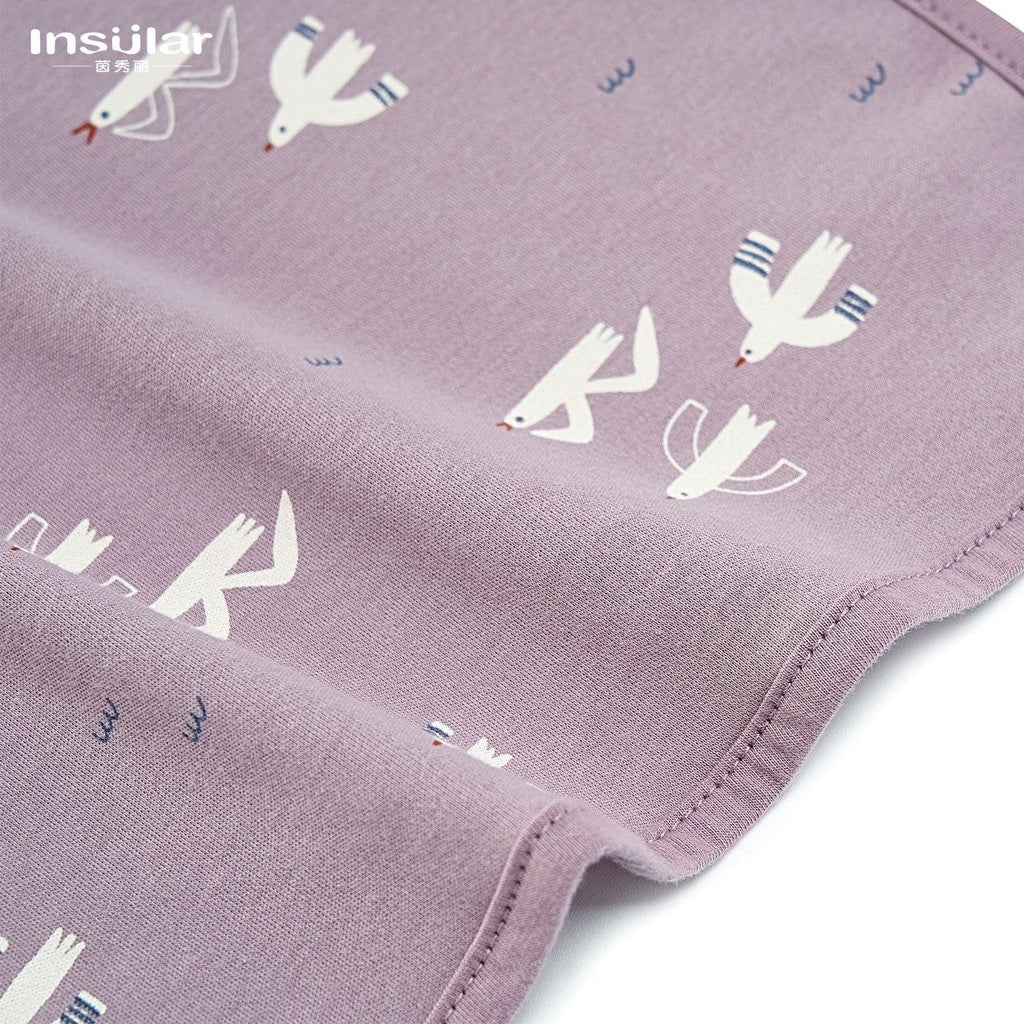 2in1 bedong katun + topi newborn set kain swaddle bayi catalog NSLR RD