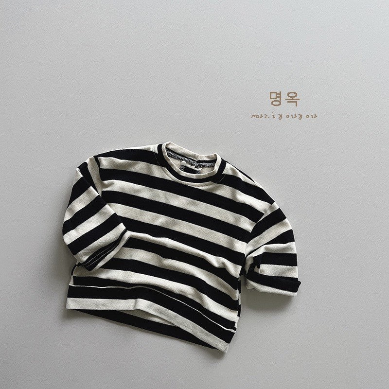 1-5thn | Tshirt Kaos Korea Basic Lengan Panjang Oblong Anak Laki-laki Pakaian Bayi MYTT catalog TF