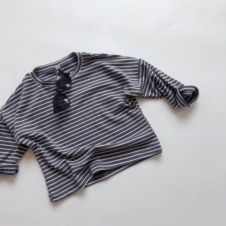 1-5thn | Tshirt Kaos Korea Basic Lengan Panjang Oblong Anak Laki-laki Pakaian Bayi KQHZ catalog KAD