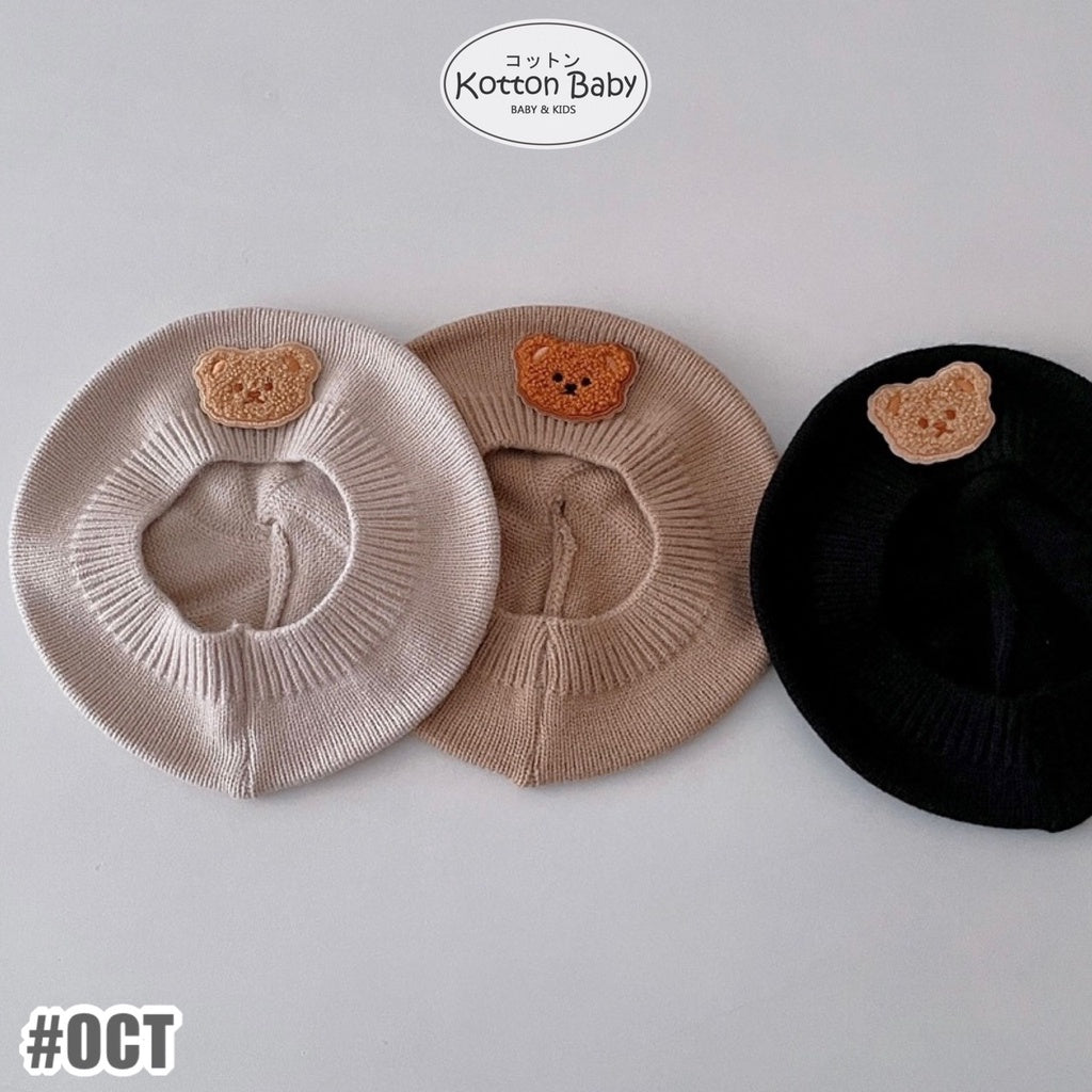 1-4 thn | TOPI KOREA BARET PELUKIS ANAK BAYI KARAKTER LUCU UNISEX CATALOG OIMG OCT