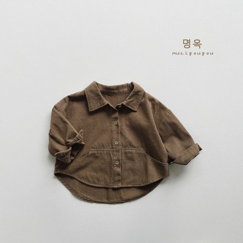 1-5thn | Kemeja Korea Formal Kaos Oversize Anak Laki-laki Pakaian Bayi MYTT catalog Ti