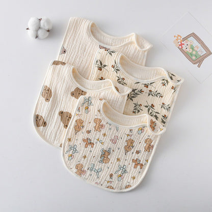 Premium BIB SLABBER BUNGA BAYI SET CELEMEK TATAKAN LIUR ANAK catalog DQIN DQ