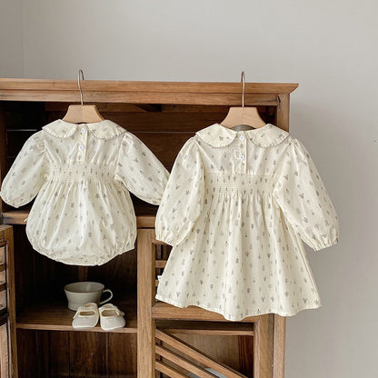 0-5thn | DRESS JUMPER BAJU BAYI ANAK JUMPSUIT ROMPER PEREMPUAN SZJP SA 5 6