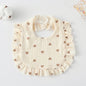 Premium BIB SLABBER BUNGA BAYI SET CELEMEK TATAKAN LIUR ANAK catalog DQIN DS
