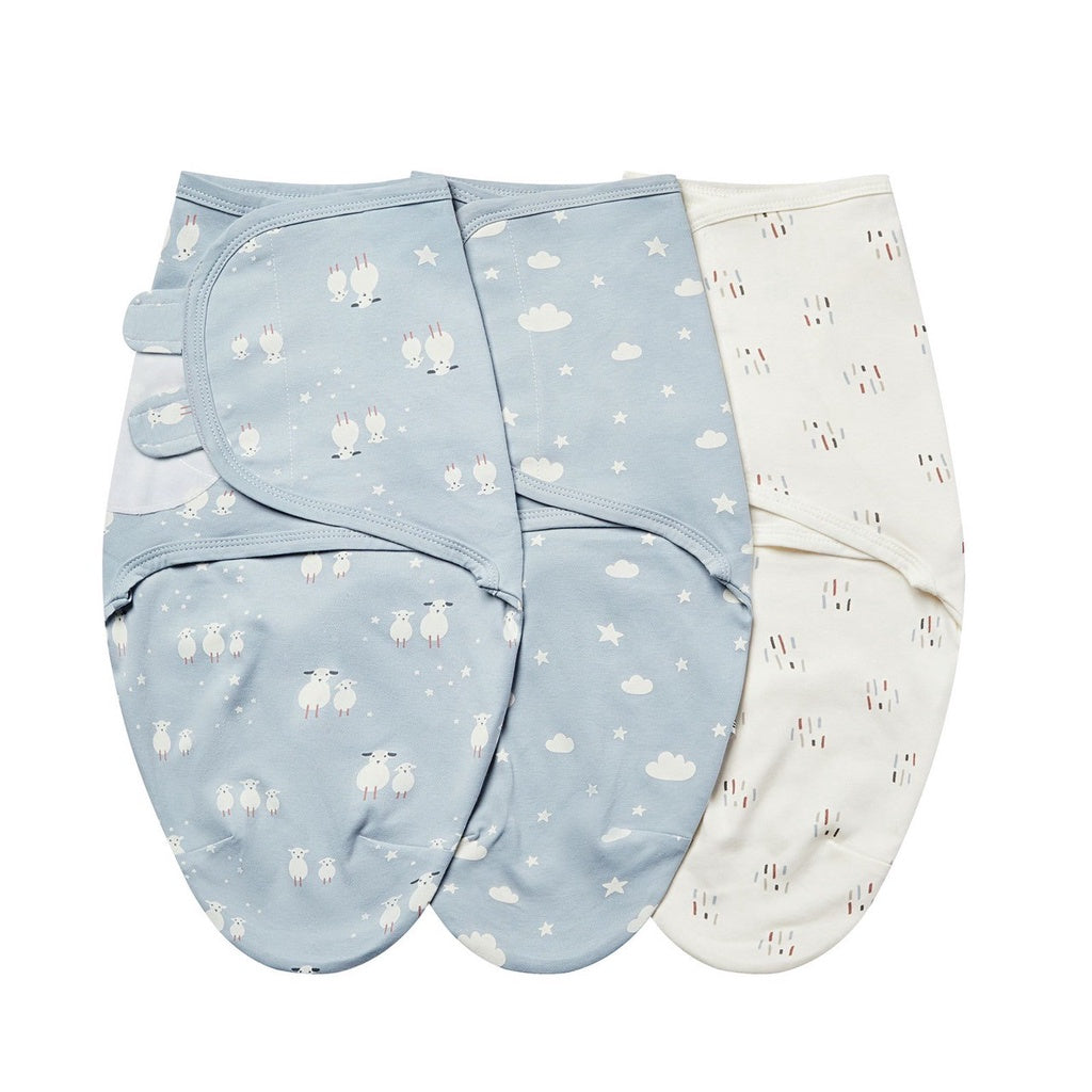 3in1 | bedong instan swaddle wrap instant sarung tidur tempel bayi catalog NSLR RC