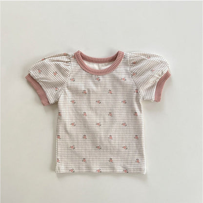 6-24bln SETELAN ATASAN + CELANA ANAK PEREMPUAN KAOS BAJU ANAK PEREMPUAN Catalog TMGF Pi