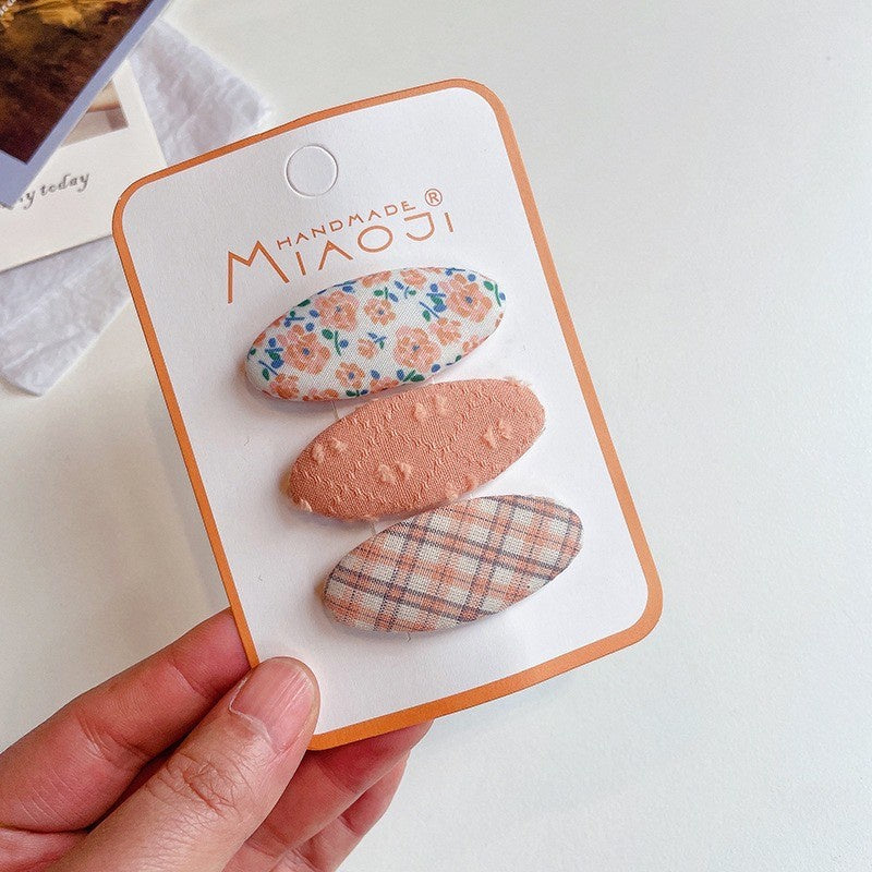 (isi 3pcs) Set Jepitan rambut | Pita Rambut | bayi anak bunga import perempuan aksesoris catalog JYRF FR