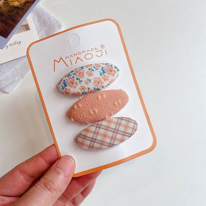 (isi 3pcs) Set Jepitan rambut | Pita Rambut | bayi anak bunga import perempuan aksesoris catalog JYRF FR