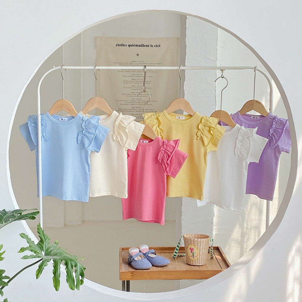 2-6 thn || ATASAN BAJU KAOS BASIC CASUAL BAYI PAKAIAN ANAK PEREMPUAN catalog NXTY Ti