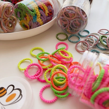 (1 Box) Set Ikat rambut | Pita Karet Rambut | bayi anak import perempuan aksesoris catalog WGEP PE