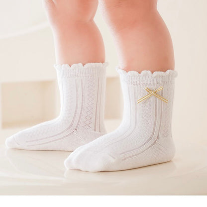 0-3 thn | KAOS KAKI POLOS BAYI ANAK IMPOR NEWBORN SOCKS PEREMPUAN catalog JCZZ JU