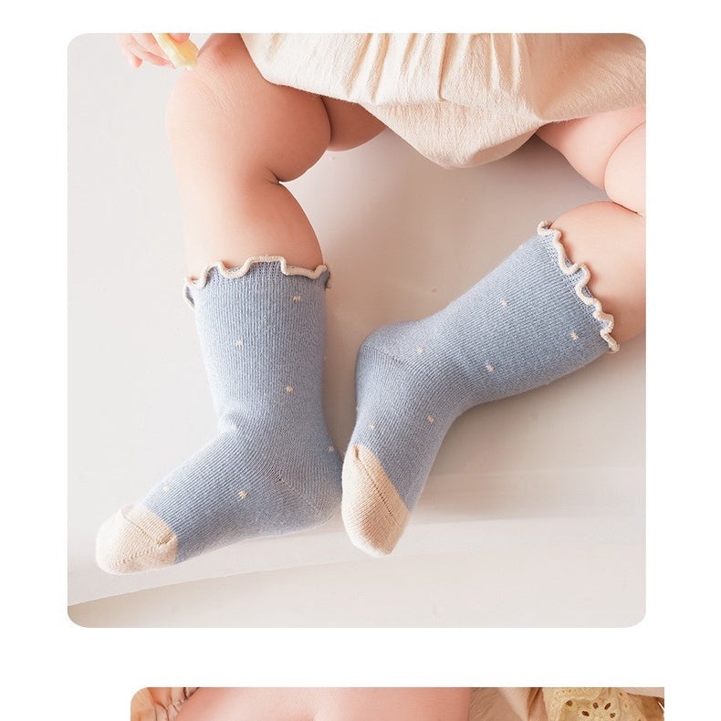 0-5 thn | KAOS KAKI BAYI BASIC ANAK IMPOR SOCKS LUCU KARAKTER KARTUN UNISEX Catalog QN QCL