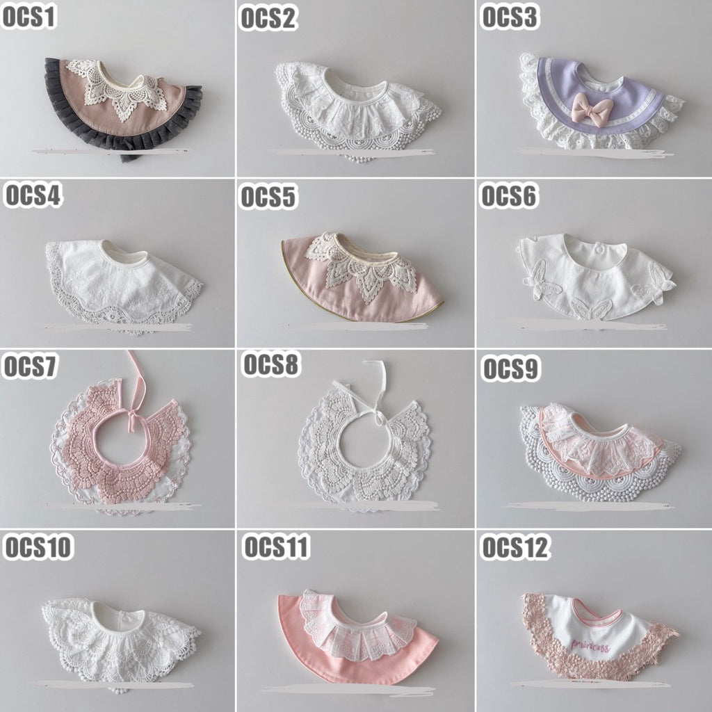 Premium BIB SLABBER BUNGA BAYI SET CELEMEK TATAKAN LIUR ANAK OIMG OCS catalog