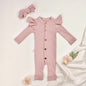 TINYME (free bandana) 0-12bln JUMPER RUFFLE BASIC BAYI | JUMPSUIT ROMPER BAJU PAKAIAN ANAK catalog TMTM ALICE