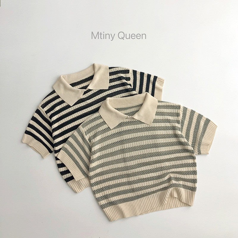 1-5thn | Tshirt Kaos Korea Basic Lengan Pendek Anak Laki-laki Pakaian Bayi MTQN catalog QC