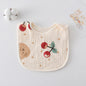Premium BIB SLABBER BUNGA BAYI SET CELEMEK TATAKAN LIUR ANAK catalog DQIN DQ