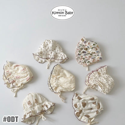 0-3 thn || Topi Bonnet Bayi Newborn Anak Emen Anak Impor Catalog OIMG ODT