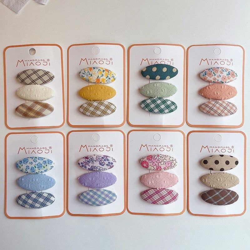 (isi 3pcs) Set Jepitan rambut | Pita Rambut | bayi anak bunga import perempuan aksesoris catalog JYRF FR