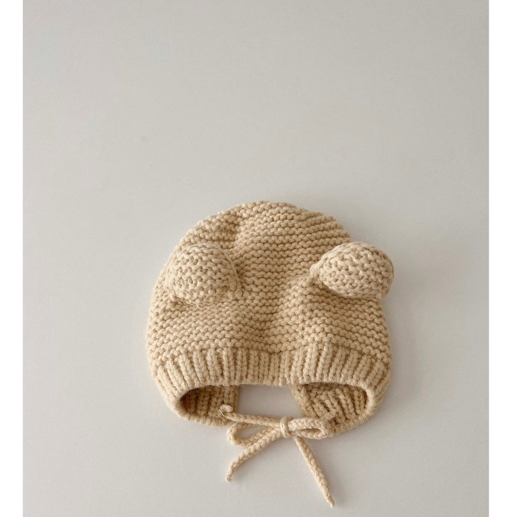 0-2 thn || Topi Bonnet Polos Bayi Newborn Anak Baby Emen Anak Impor Catalog OIMG ODN