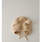 0-2 thn || Topi Bonnet Polos Bayi Newborn Anak Baby Emen Anak Impor Catalog OIMG ODN