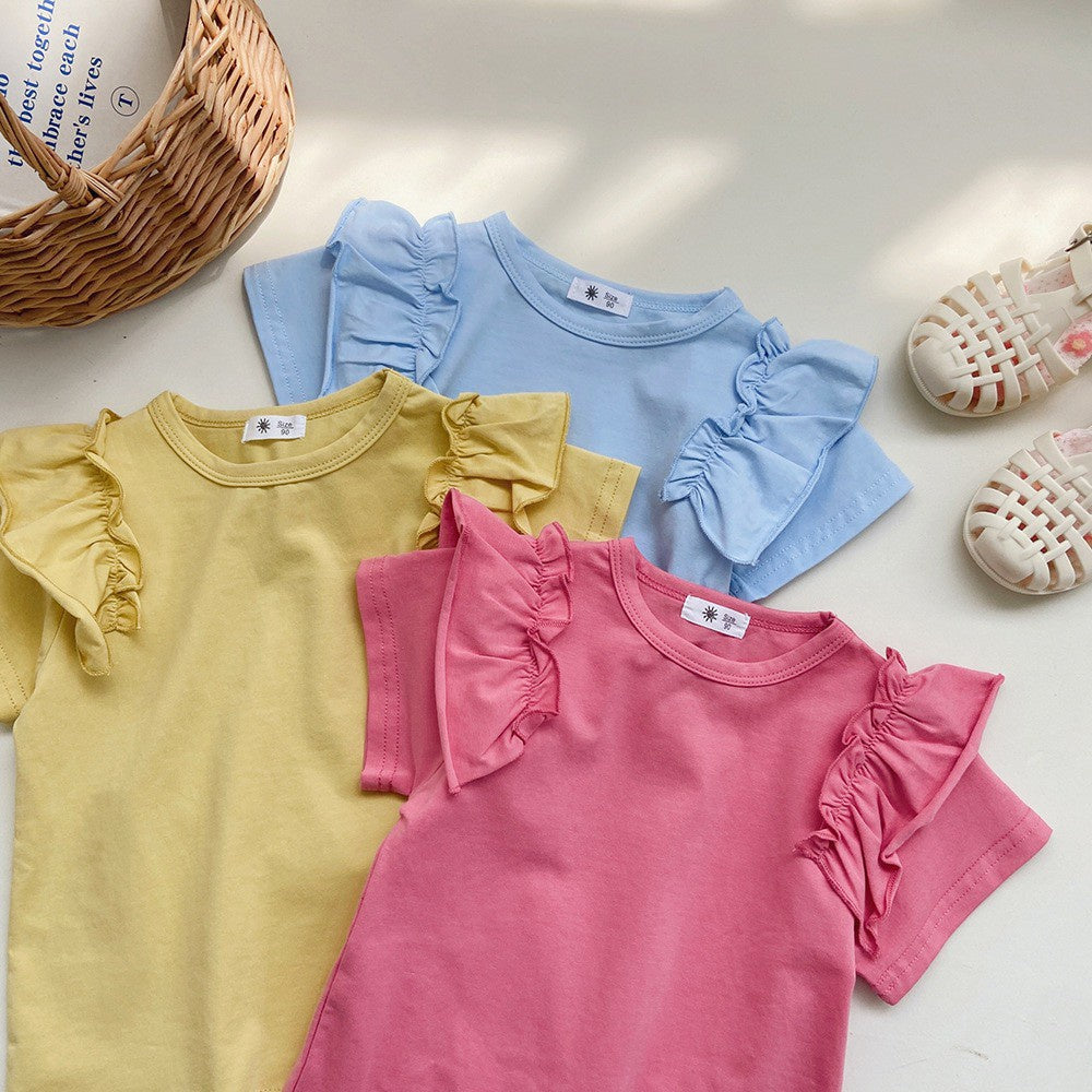 2-6 thn || ATASAN BAJU KAOS BASIC CASUAL BAYI PAKAIAN ANAK PEREMPUAN catalog NXTY Ti