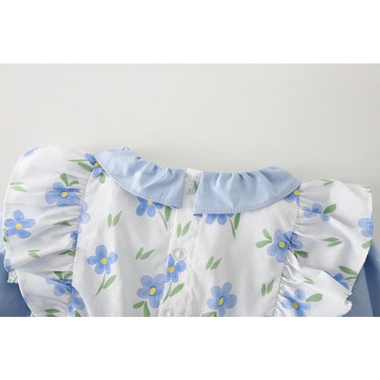 (free bandana) 0-3thn | DRESS JUMPER BAJU BAYI ANAK JUMPSUIT ROMPER PEREMPUAN XGGJ GO 1&2