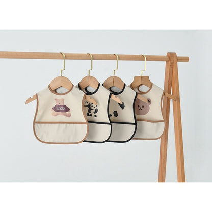 BIB BAYI BAJU BLW  / BABY SILICONE CELEMEK MAKAN MPASI / SLABBER / TATAKAN AIR LIUR DQIN DP catalog
