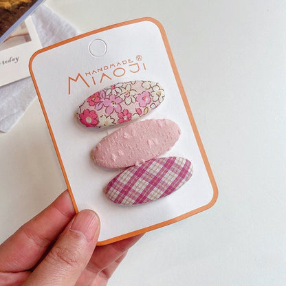 (isi 3pcs) Set Jepitan rambut | Pita Rambut | bayi anak bunga import perempuan aksesoris catalog JYRF FR