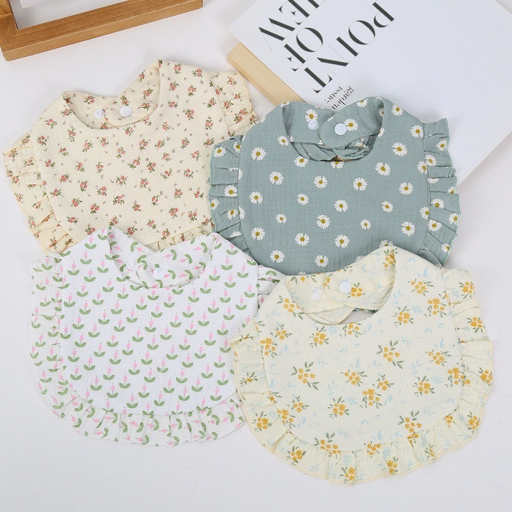 Premium BIB SLABBER BUNGA BAYI SET CELEMEK TATAKAN LIUR ANAK catalog QUIN NAF