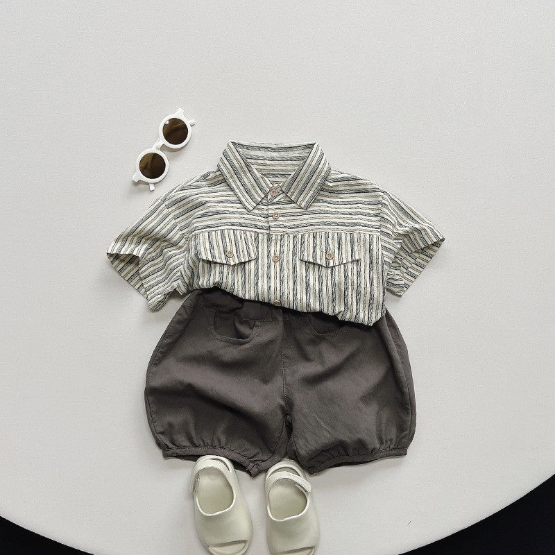 1-5thn | Kemeja Korea Formal Kaos Oversize Anak Laki-laki Pakaian Bayi MYTT catalog TN