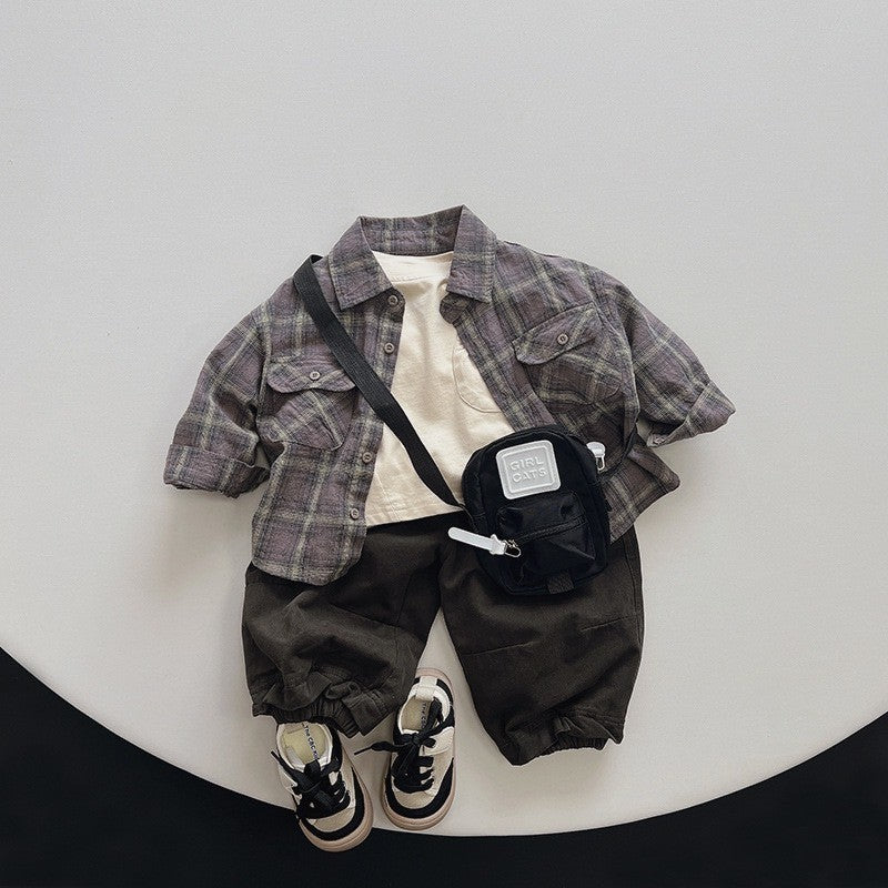 1-5thn | Kemeja Korea Formal Kaos Oversize Anak Laki-laki Pakaian Bayi MYTT catalog TO
