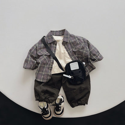1-5thn | Kemeja Korea Formal Kaos Oversize Anak Laki-laki Pakaian Bayi MYTT catalog TO