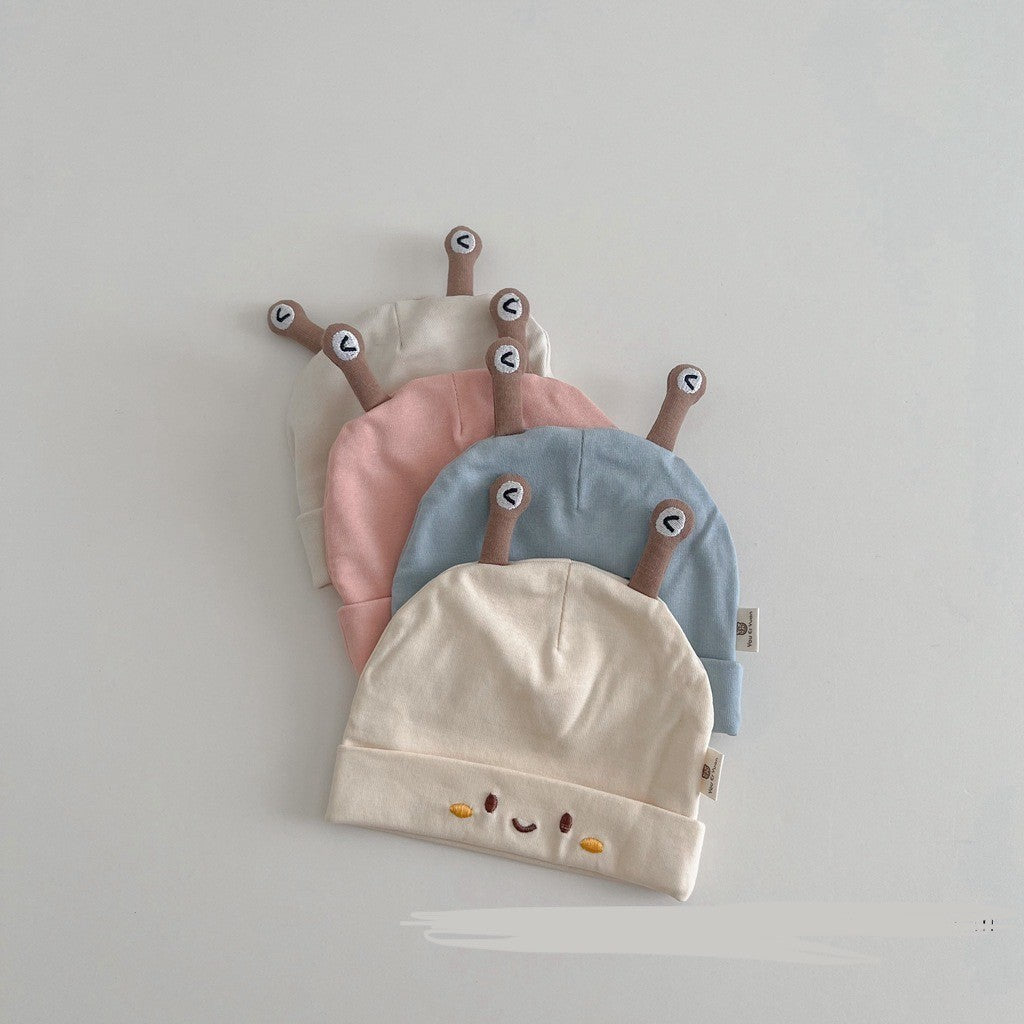0-3 thn || Topi Bayi Newborn Anak Polos Kupluk Karakter Lucu Emen Anak Impor Catalog OIMG ODX