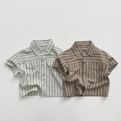 1-5thn | Kemeja Korea Formal Kaos Oversize Anak Laki-laki Pakaian Bayi MYTT catalog TN