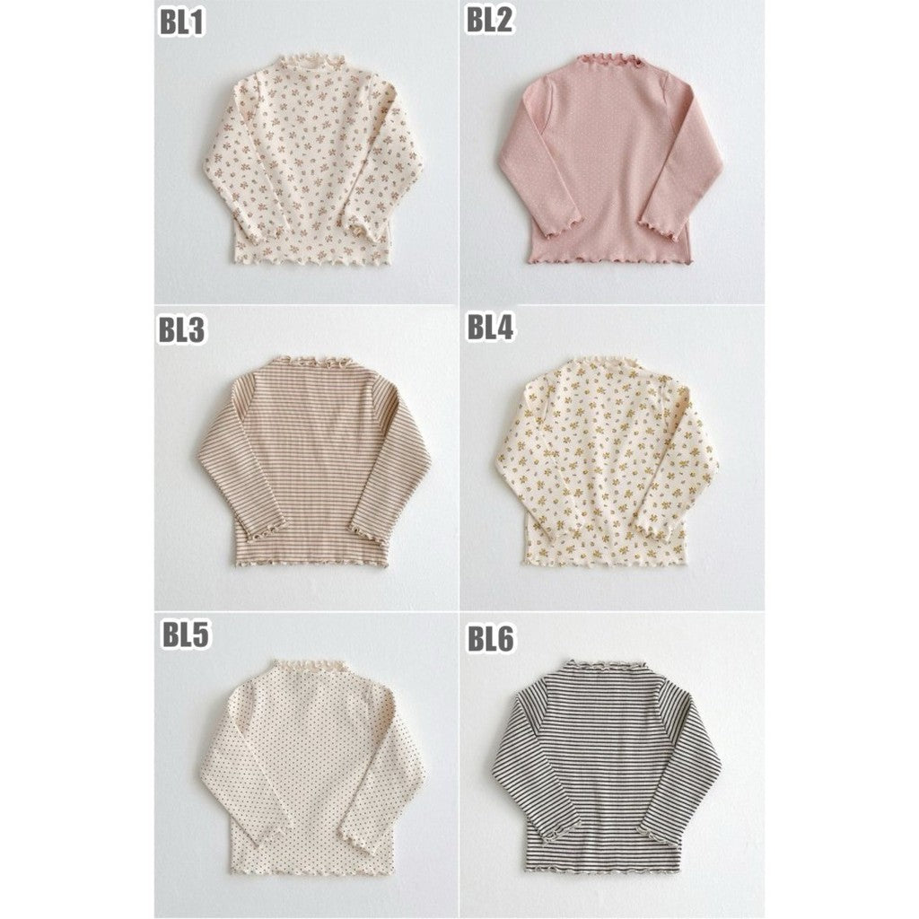 1-5 thn || KAOS BAJU LENGAN PANJANG ATASAN PAKAIAN ANAK PEREMPUAN  catalog ZHBB BL