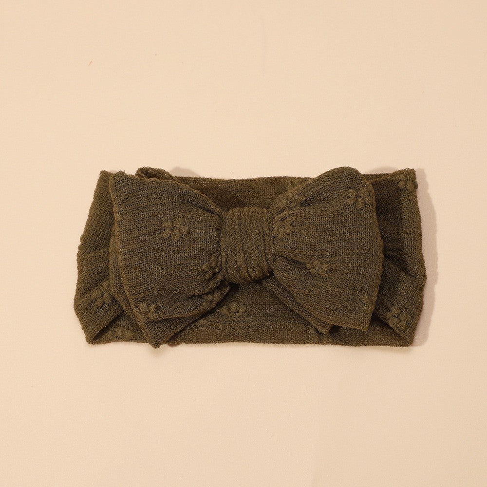 (Big Bow) Bandana bayi headband jumbo premium import pita anak perempuan catalog jbay JBAY Ai