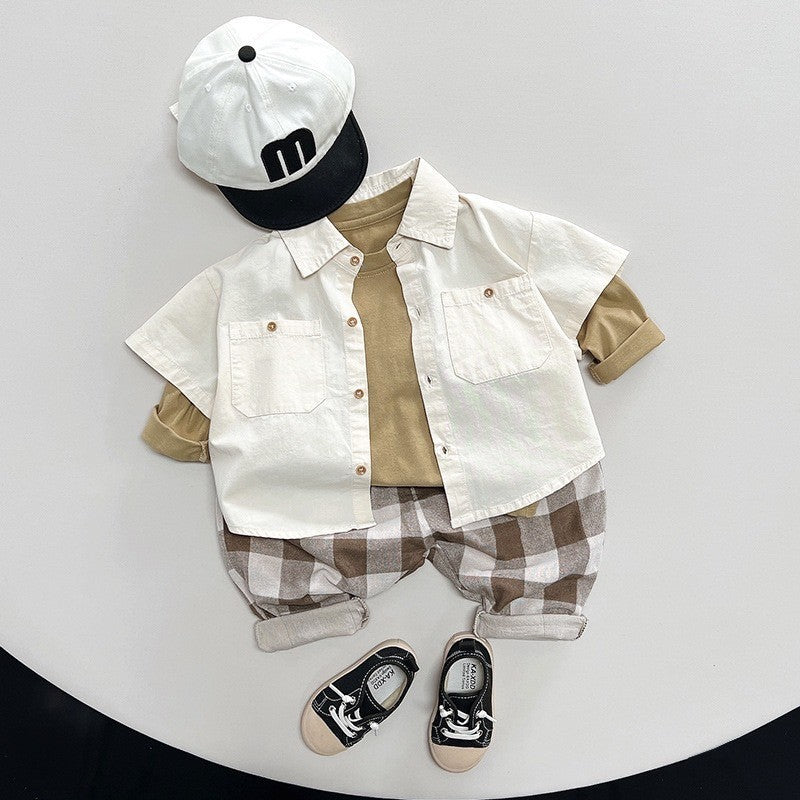 1-5thn | Kemeja Korea Formal Kaos Oversize Anak Laki-laki Pakaian Bayi MYTT catalog TK